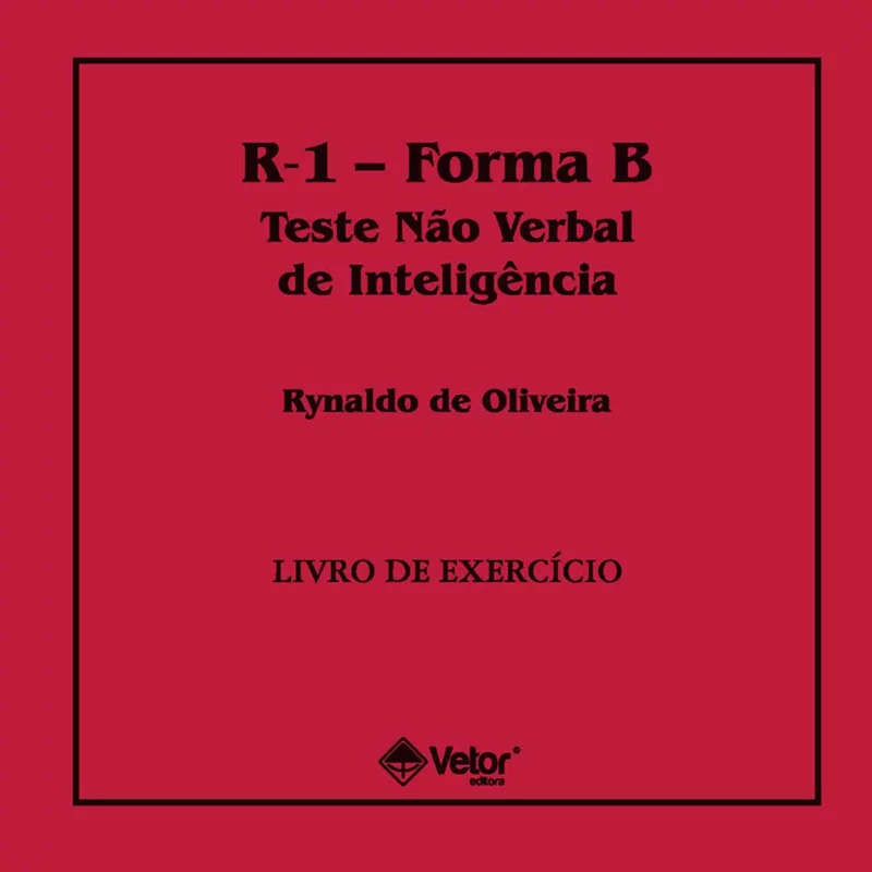 R 1 Forma B - Caderno de exercício
